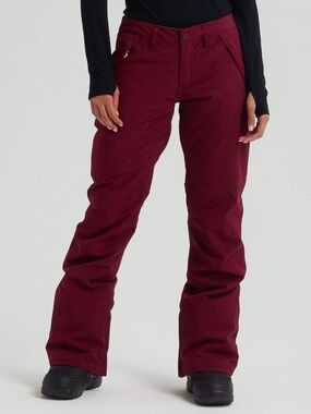 Burton Womens Society Pant Snowboard Ski Pants Small in Port Royal Heather
